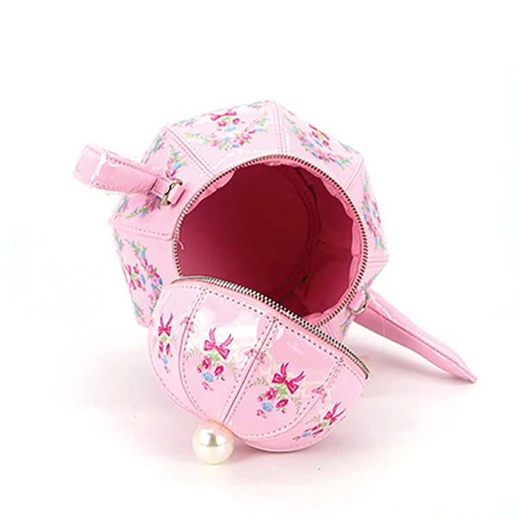 Pretty Pink Teapot Purse