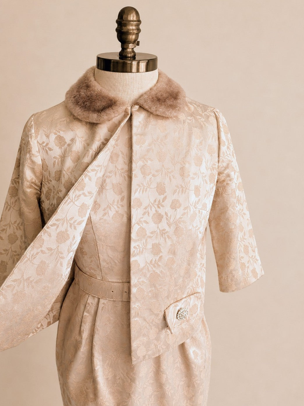 Vintage Mid-Century "Carol Craig" Brocade Ensemble