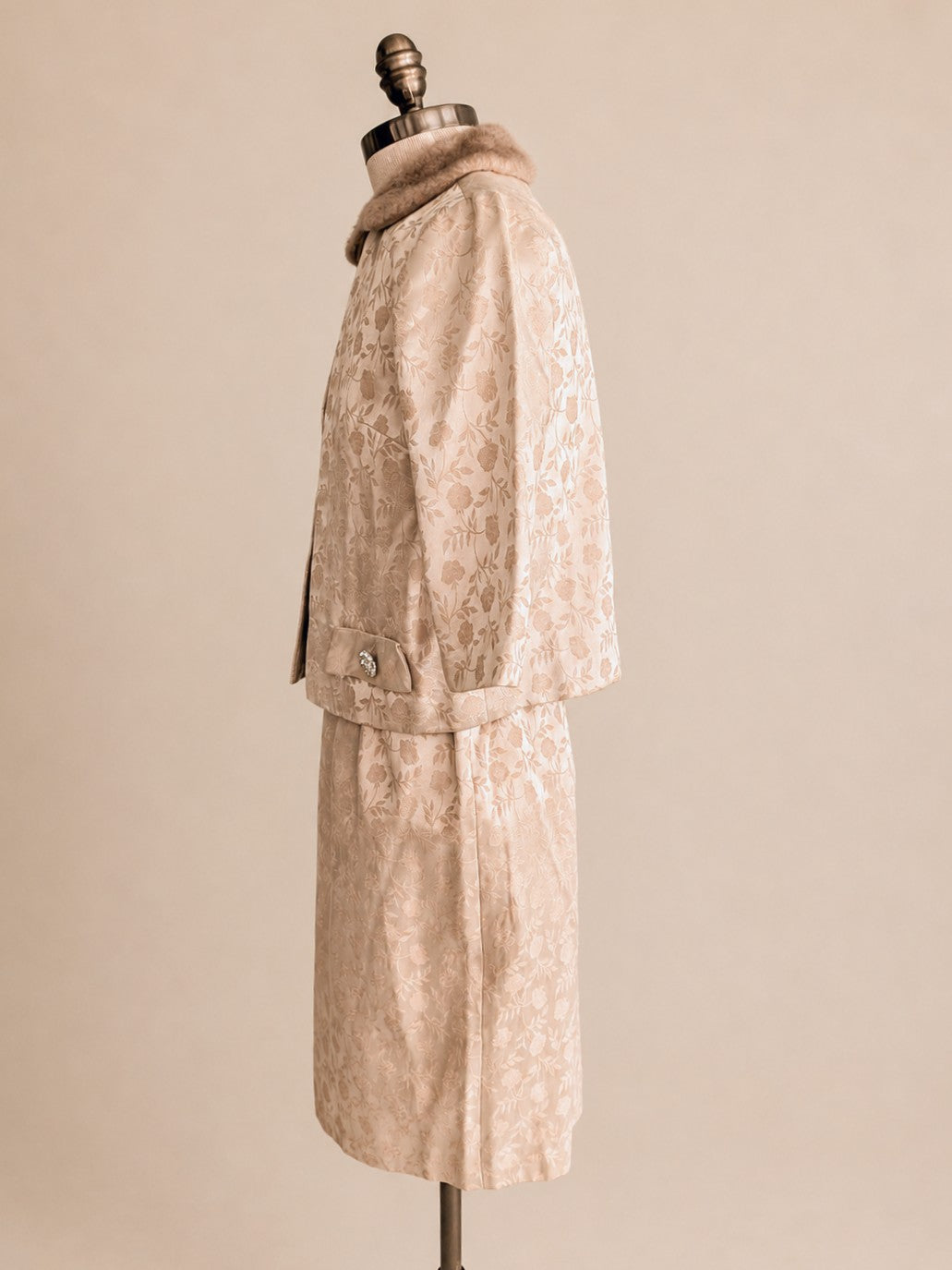 Vintage Mid-Century "Carol Craig" Brocade Ensemble