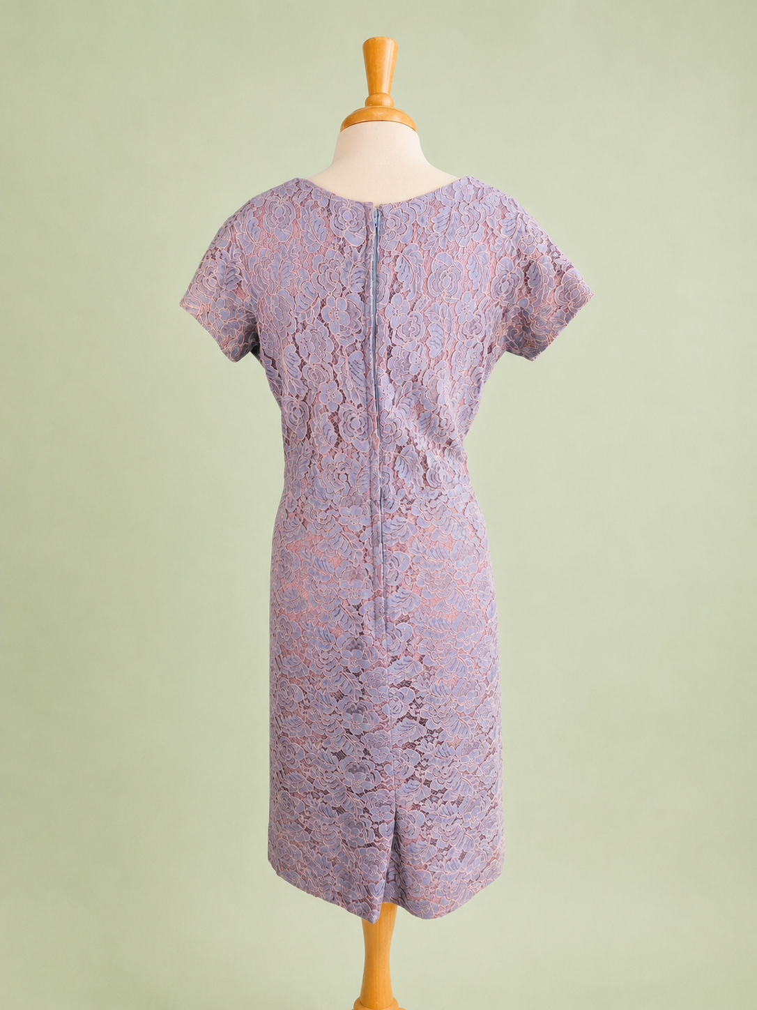 Vintage Mid-Century Henry Lee Lace Pencil Dress