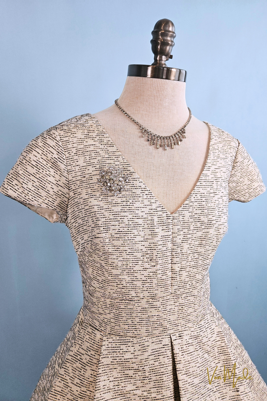 STYLE 1030 - 1950's Style Shimmer Cocktail Dress