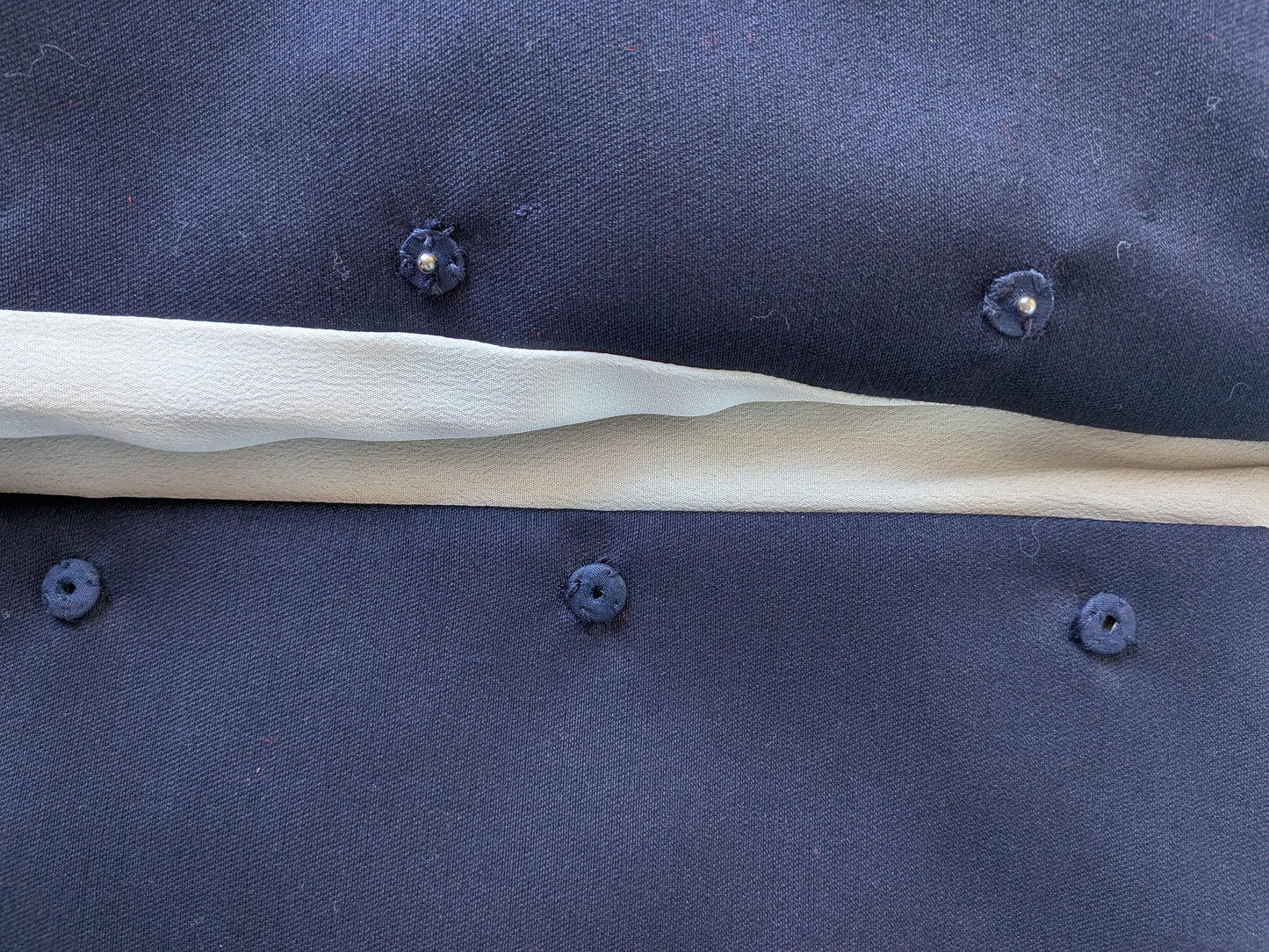 Vintage 1960's Navy Sheath Dress & Bolero Set