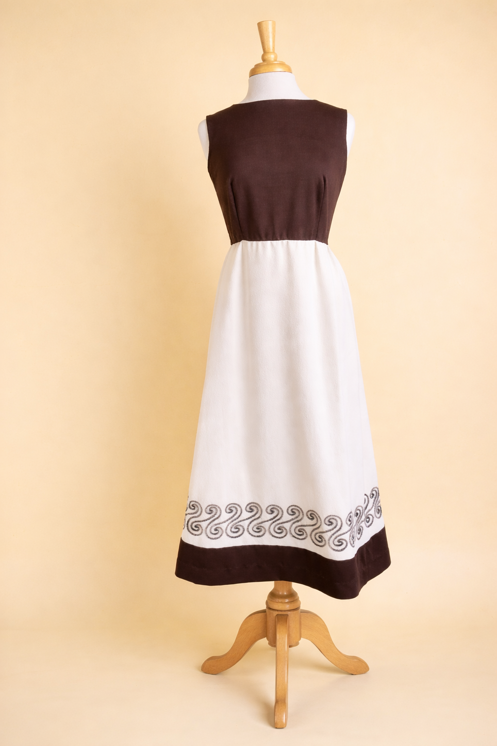 Vintage 1970's Caron of Chicago Maxi Dress