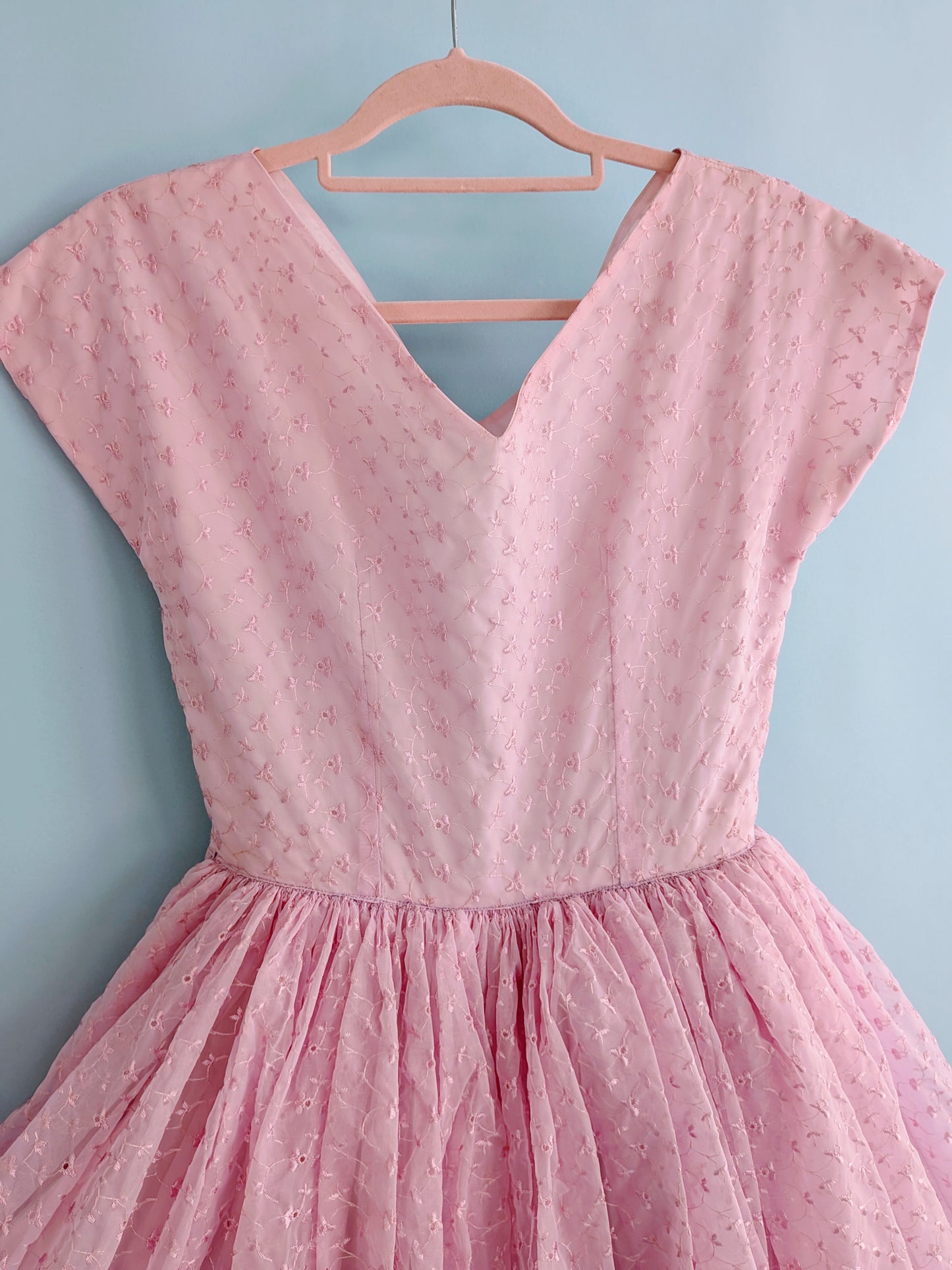 Vintage 1940s-1950s Lilac Gown - XS/S