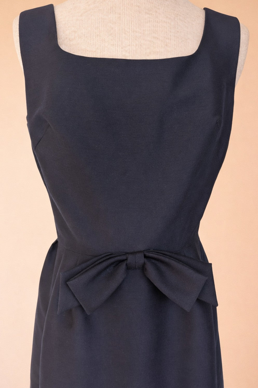 Vintage 1960's Navy Sheath Dress & Bolero Set