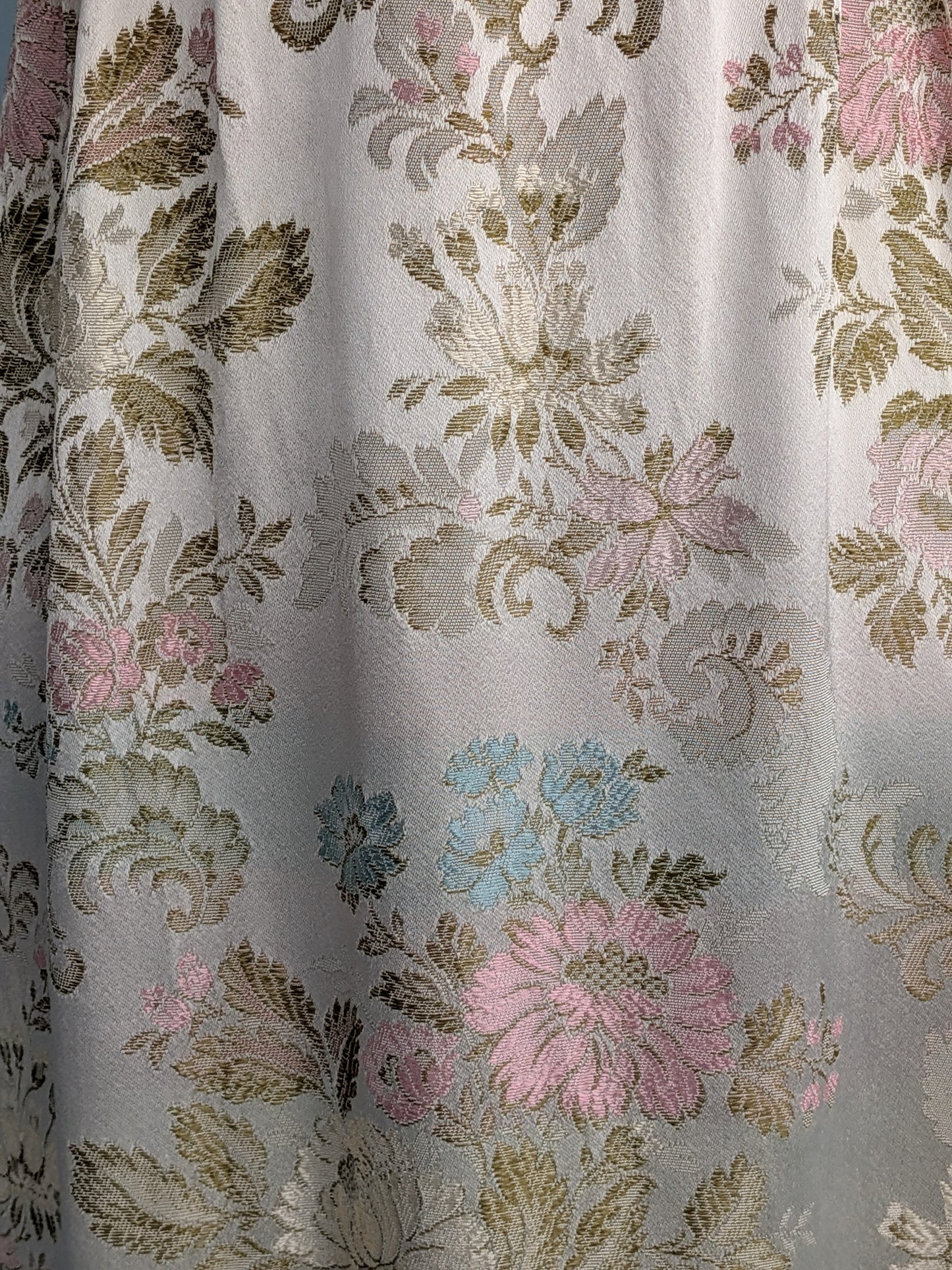 Vintage 1960s Harry Keiser Regency Revival Gown