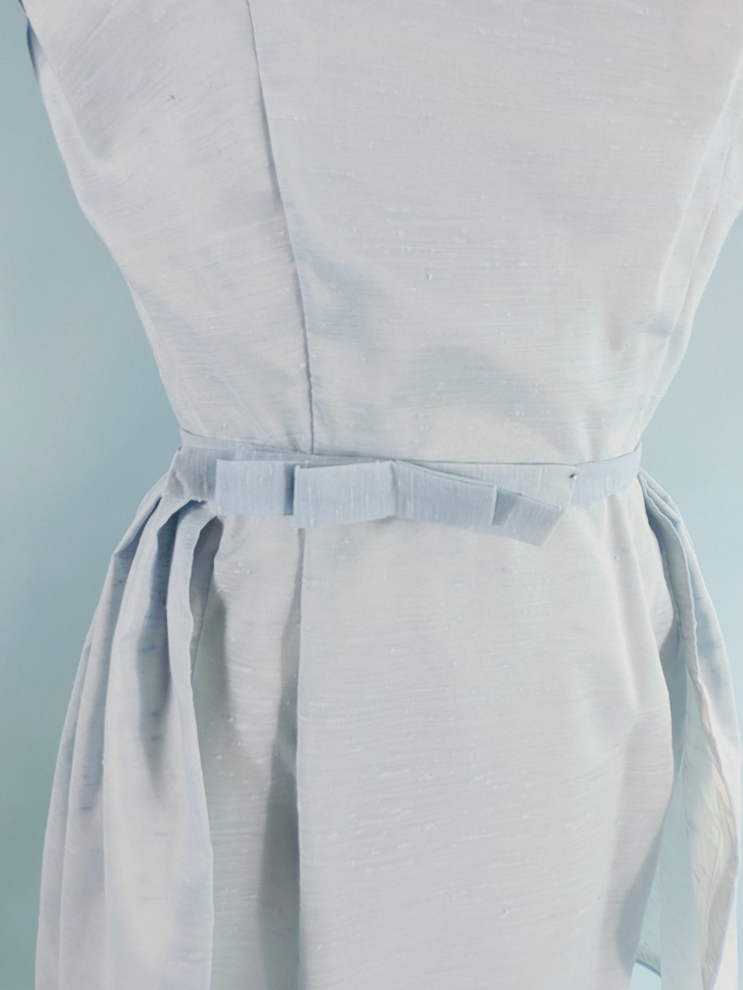 Vintage 1950s Powder Blue Occasion Dress