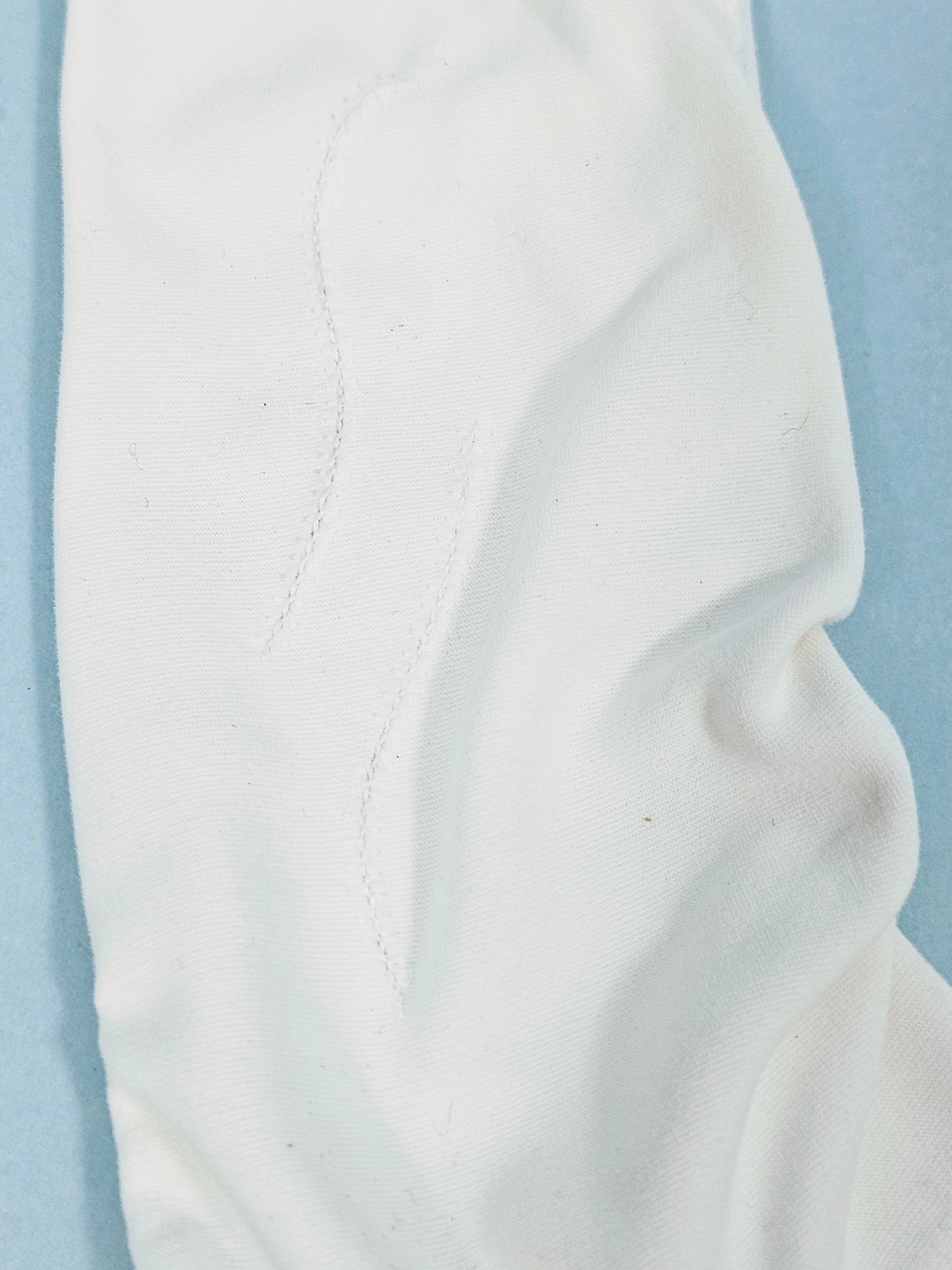 Vintage Mid-Century White Slouch Gloves