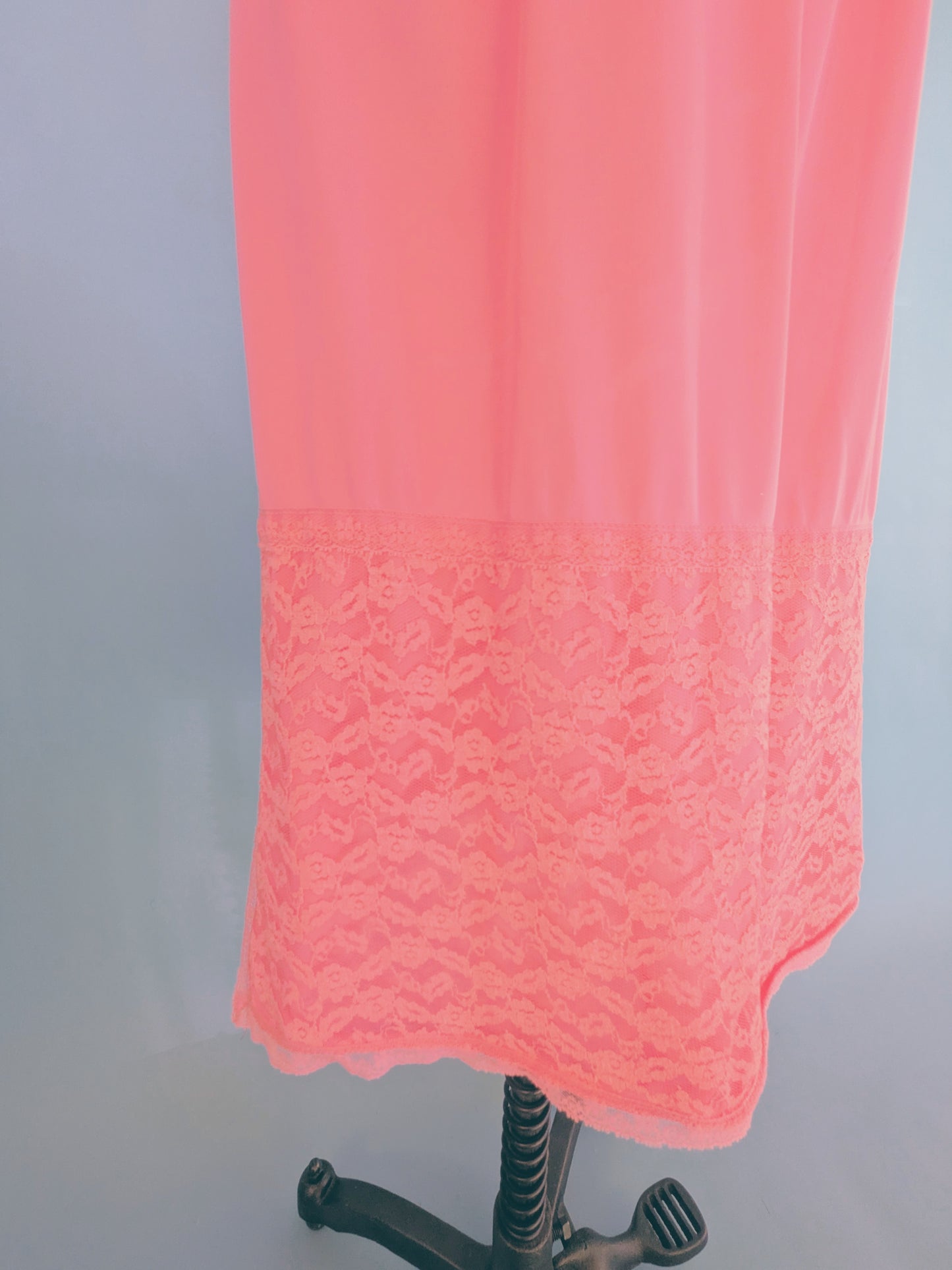 Vintage 1960s "Blue Swan" Pink Half Slip