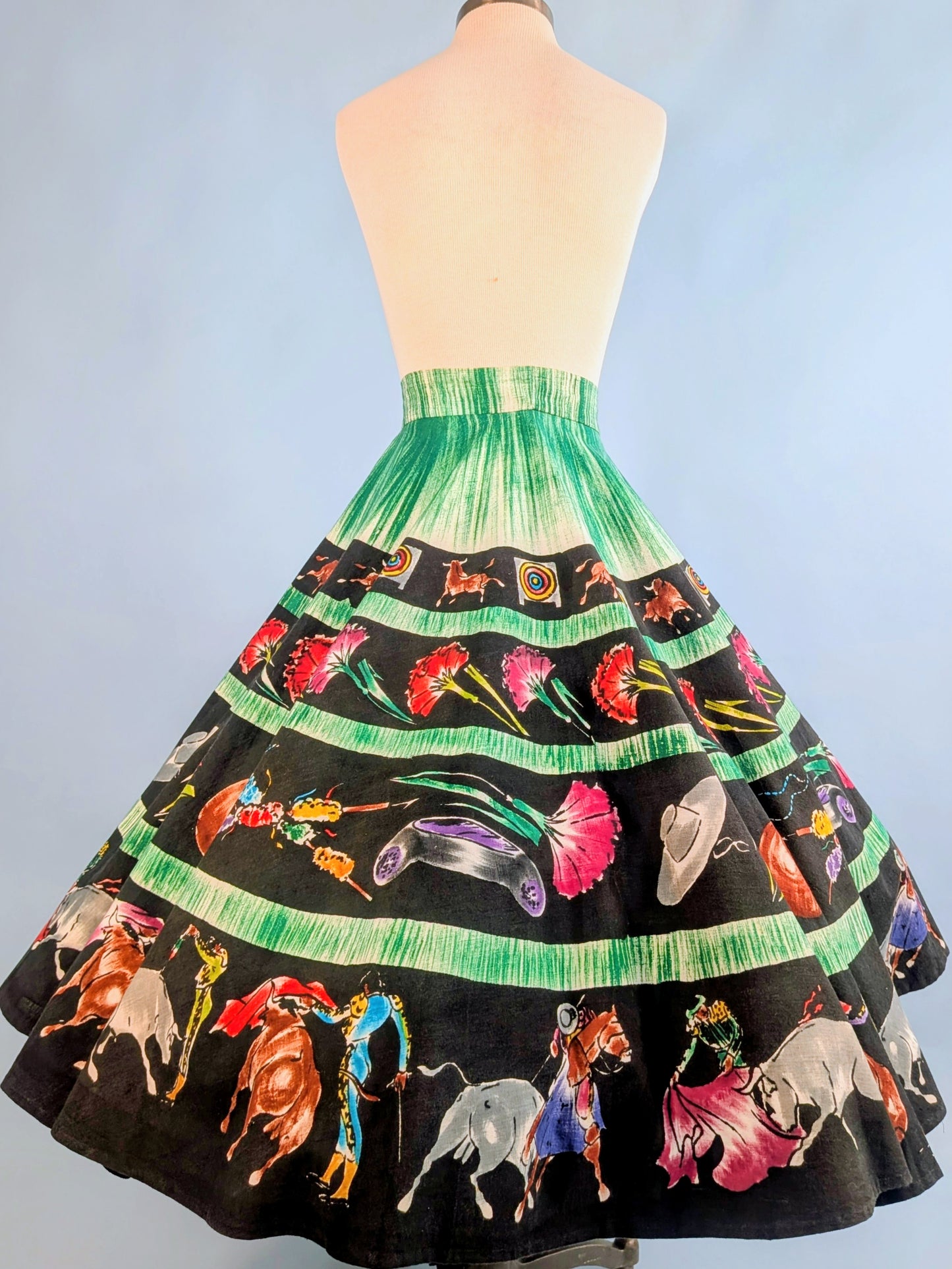 Vintage 1950s Matador Skirt