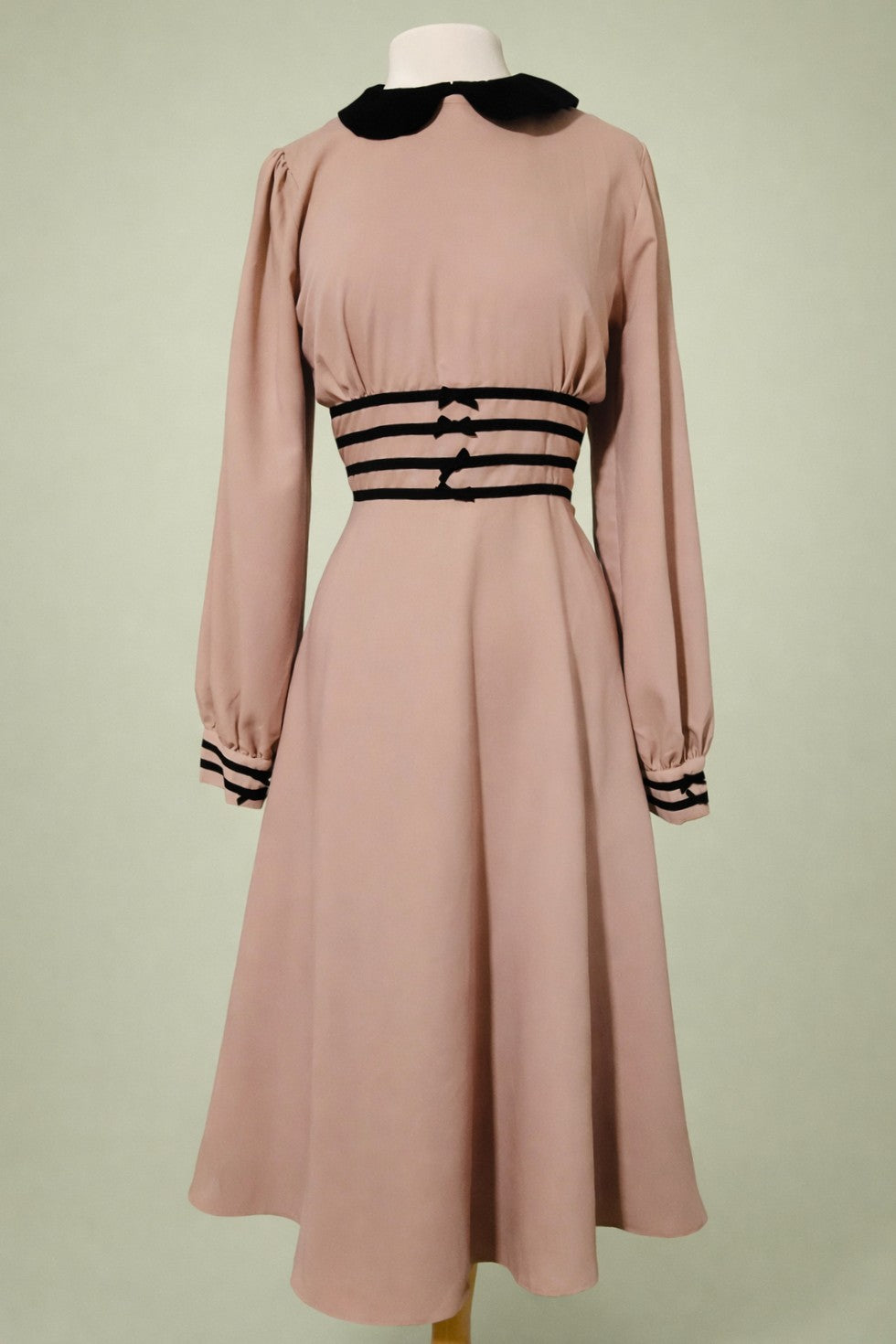Maeve Swing Dress-Dusky Pink