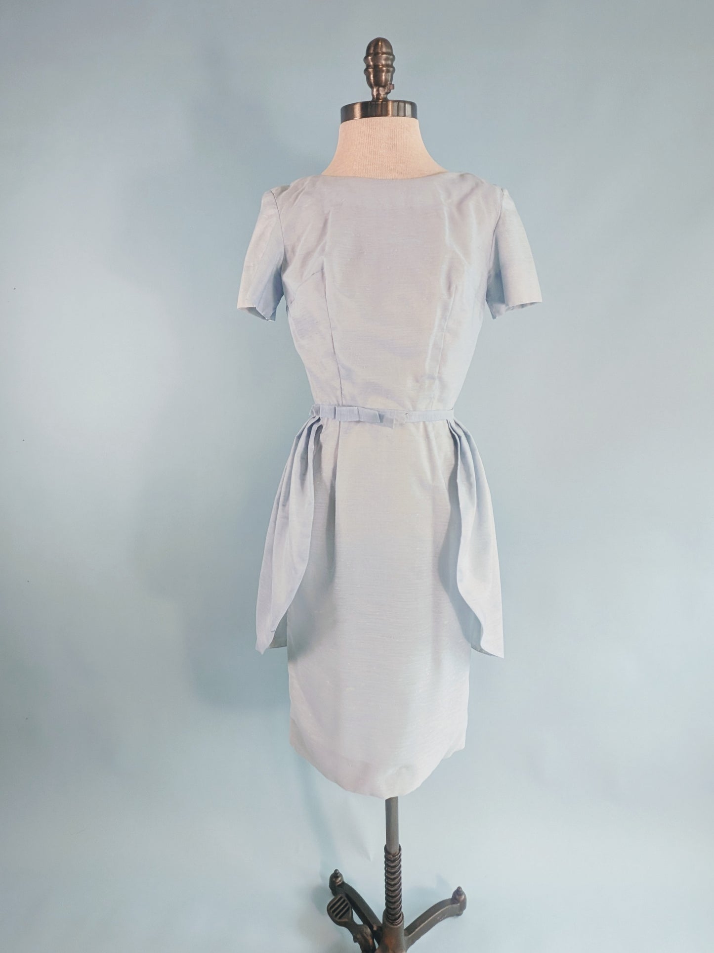 Vintage 1950s Powder Blue Occasion Dress