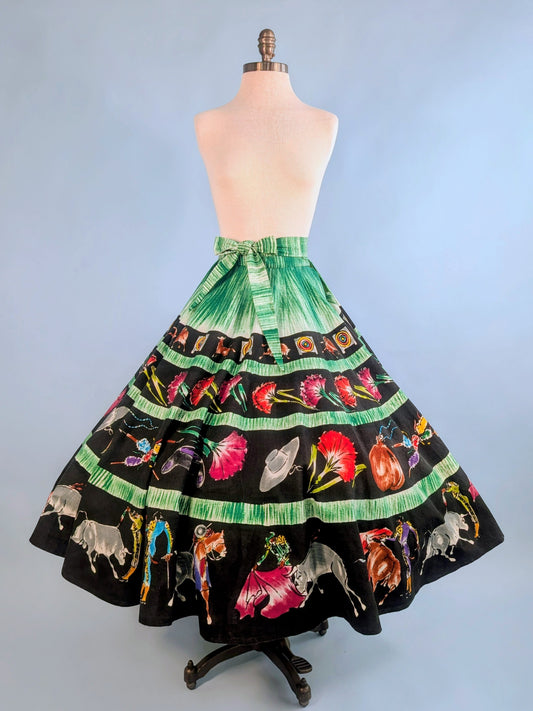 Vintage 1950s Matador Skirt