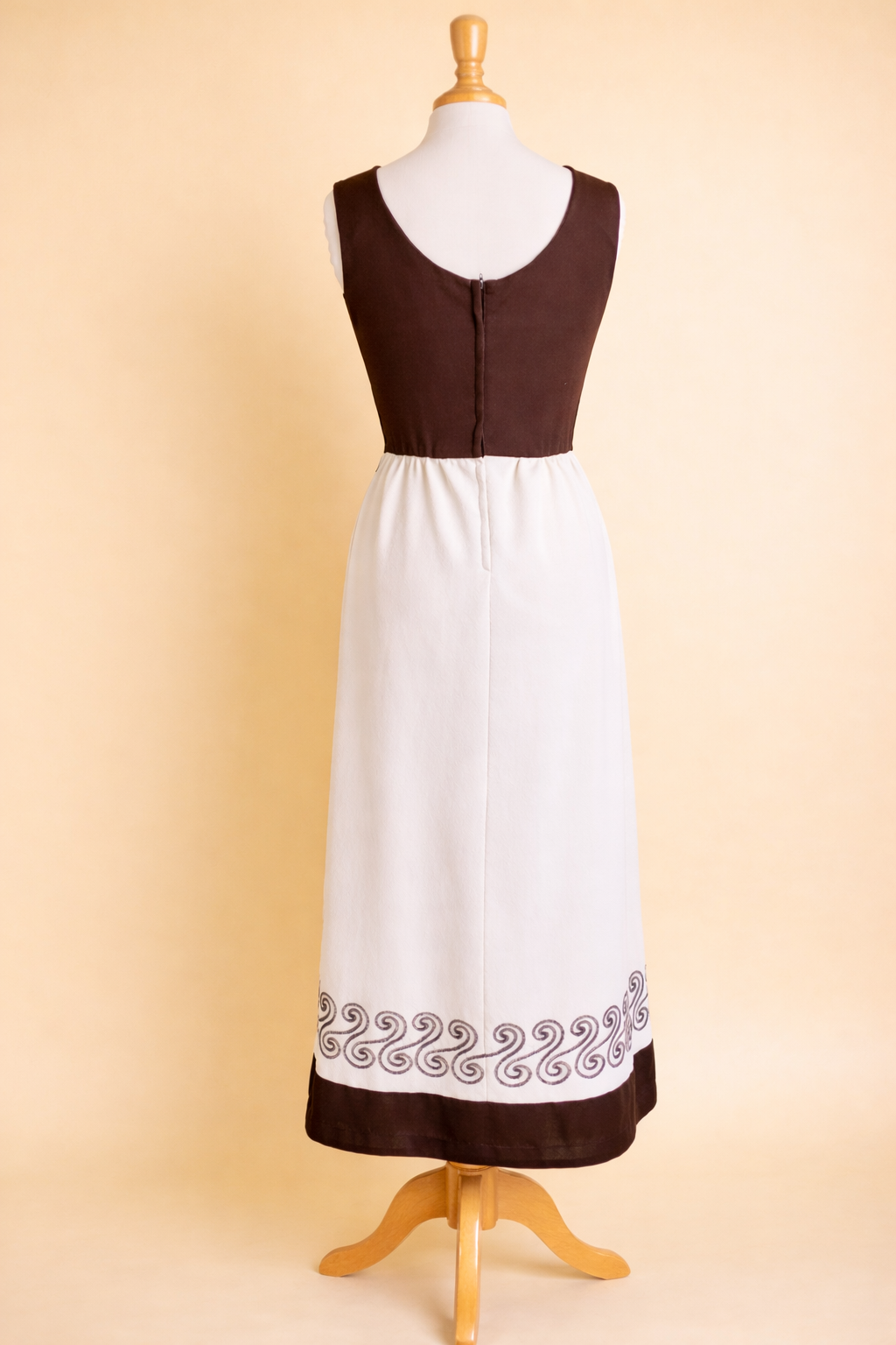 Vintage 1970's Caron of Chicago Maxi Dress