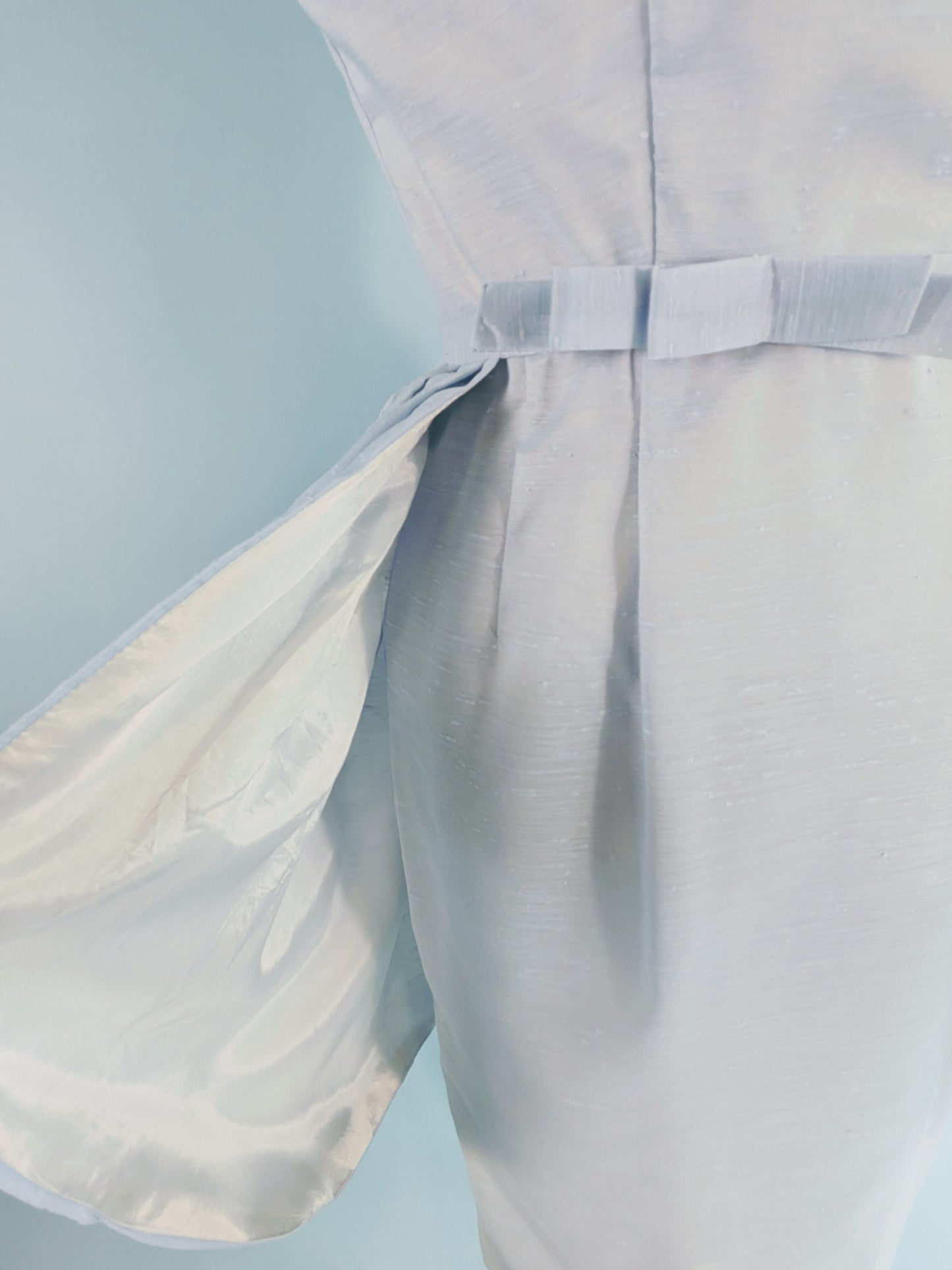 Vintage 1950s Powder Blue Occasion Dress