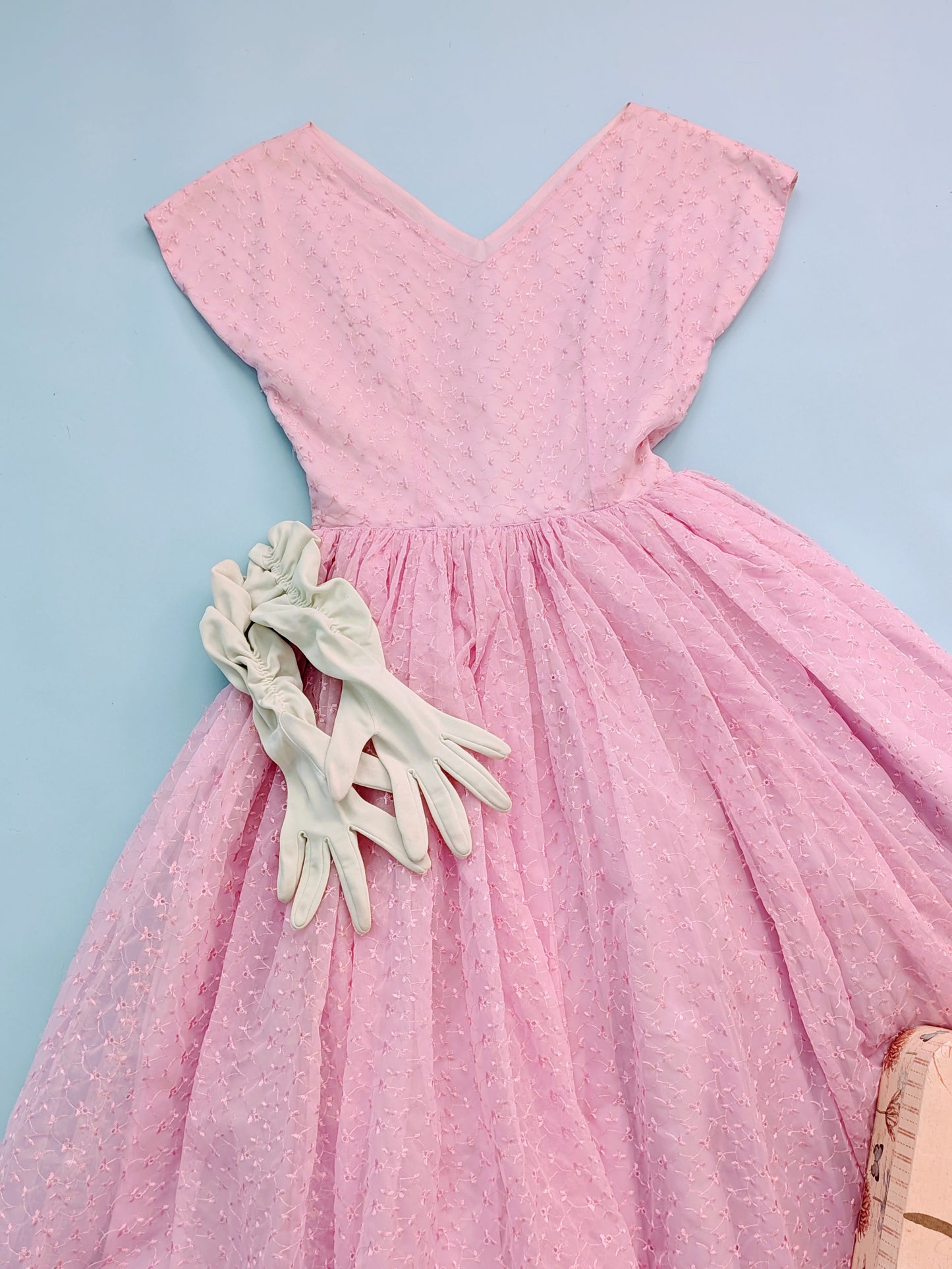 Vintage 1940s-1950s Lilac Gown - XS/S