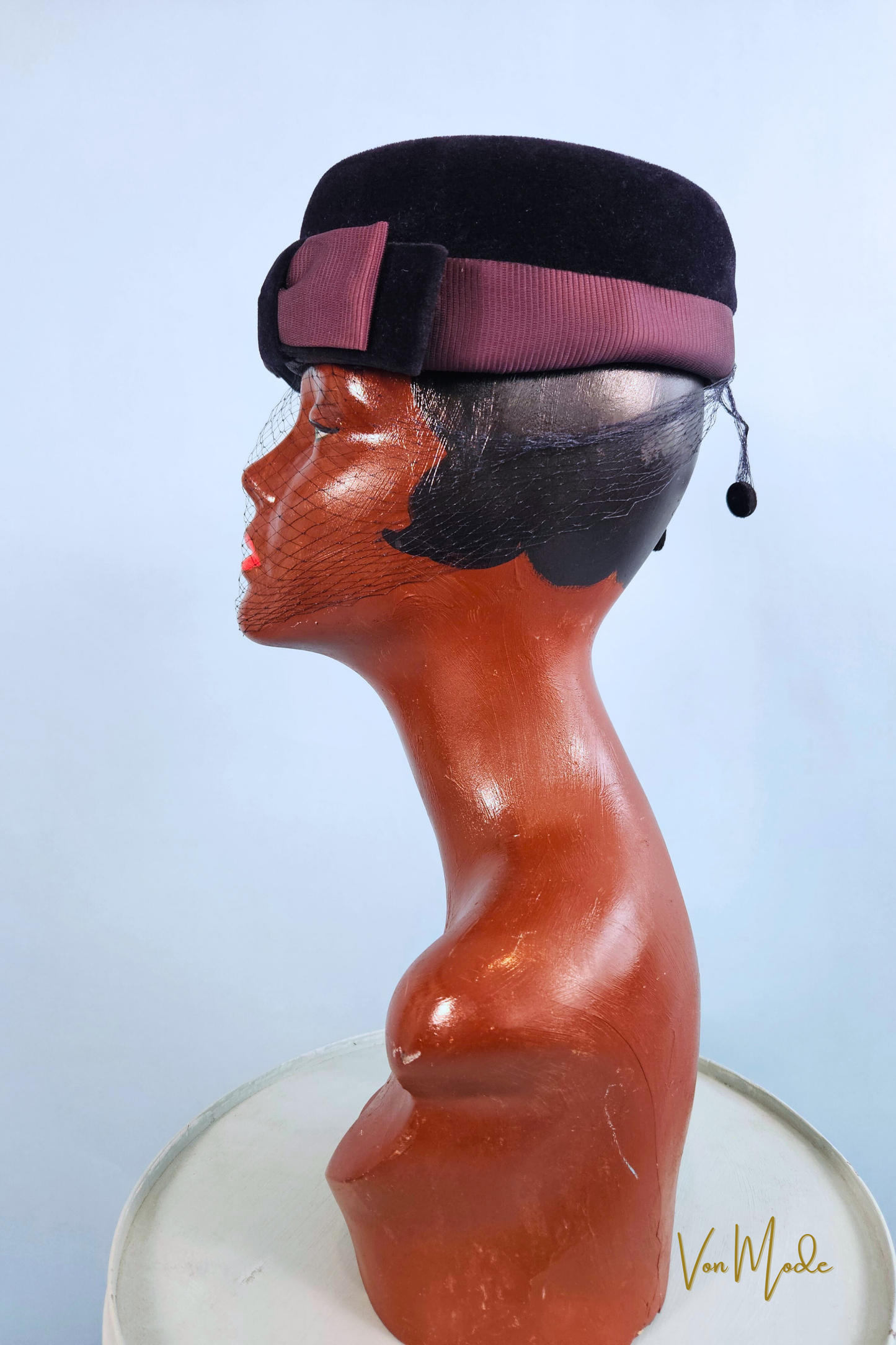 Vintage Violet Velvet Topper