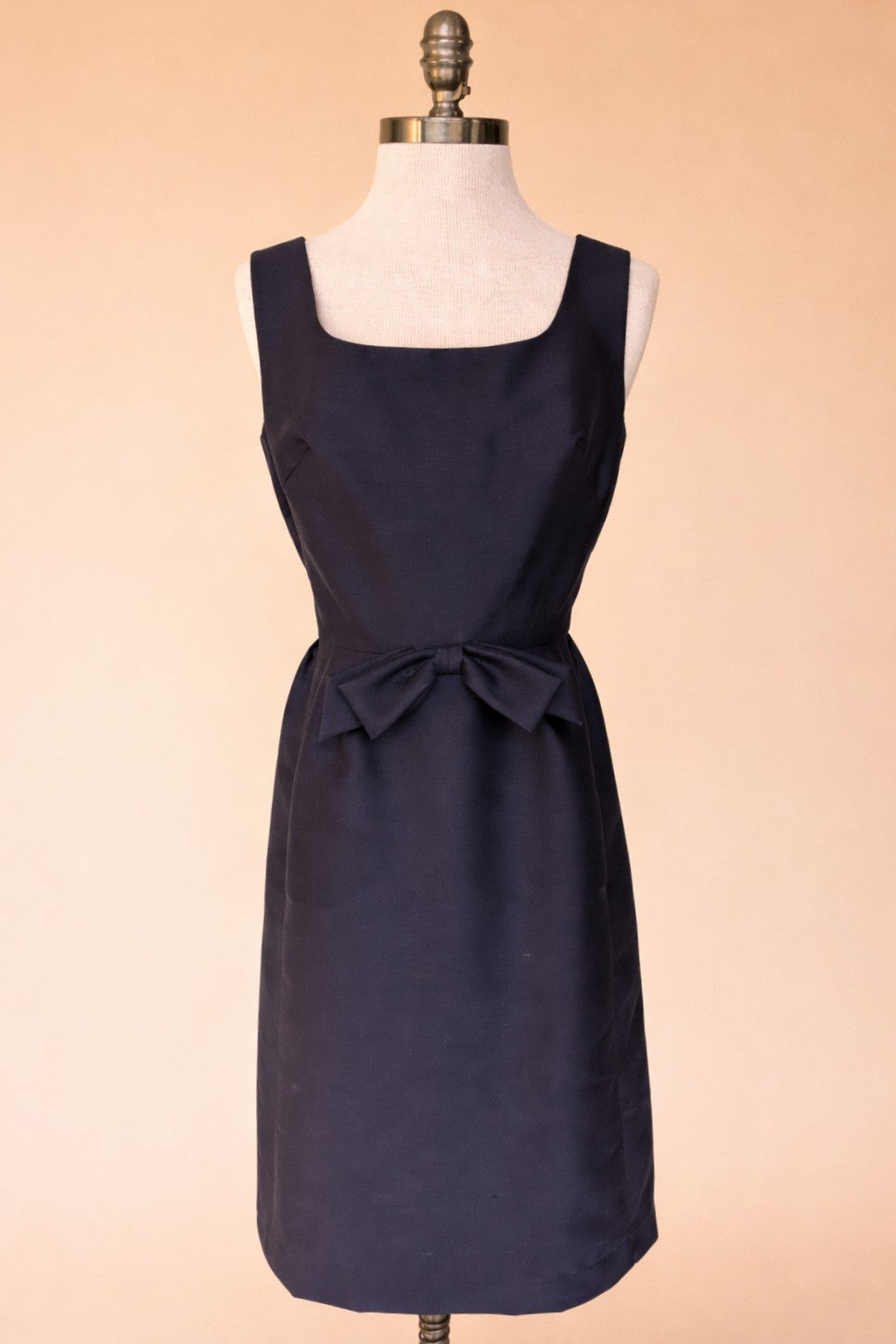 Vintage 1960's Navy Sheath Dress & Bolero Set