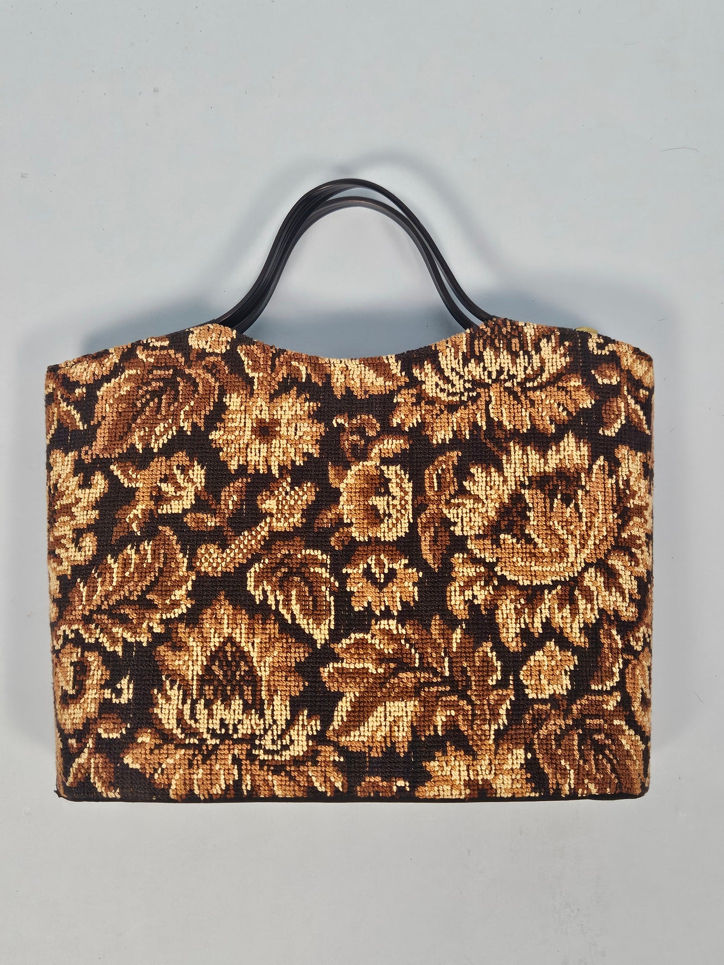 Vintage 1960s Autumnal Tapestry Bag