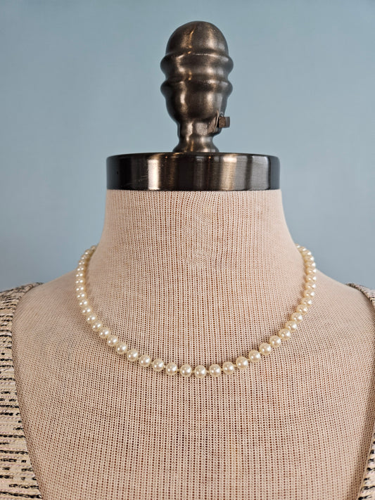Vintage 1950s Napier Faux Pearl