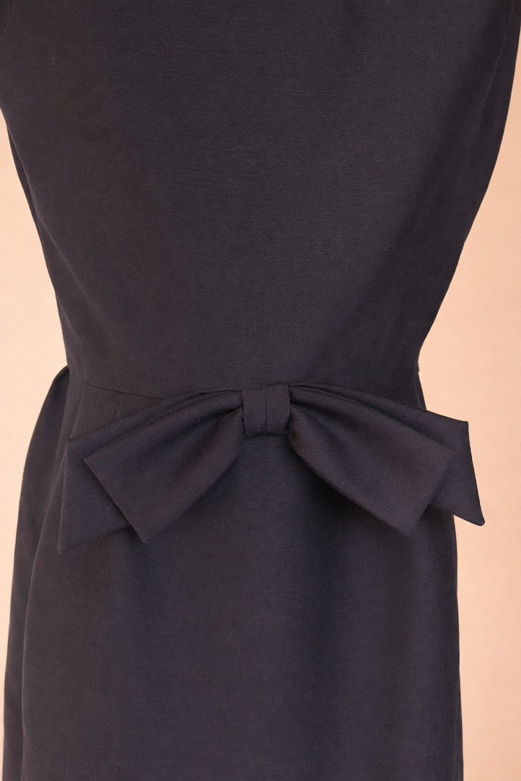 Vintage 1960's Navy Sheath Dress & Bolero Set