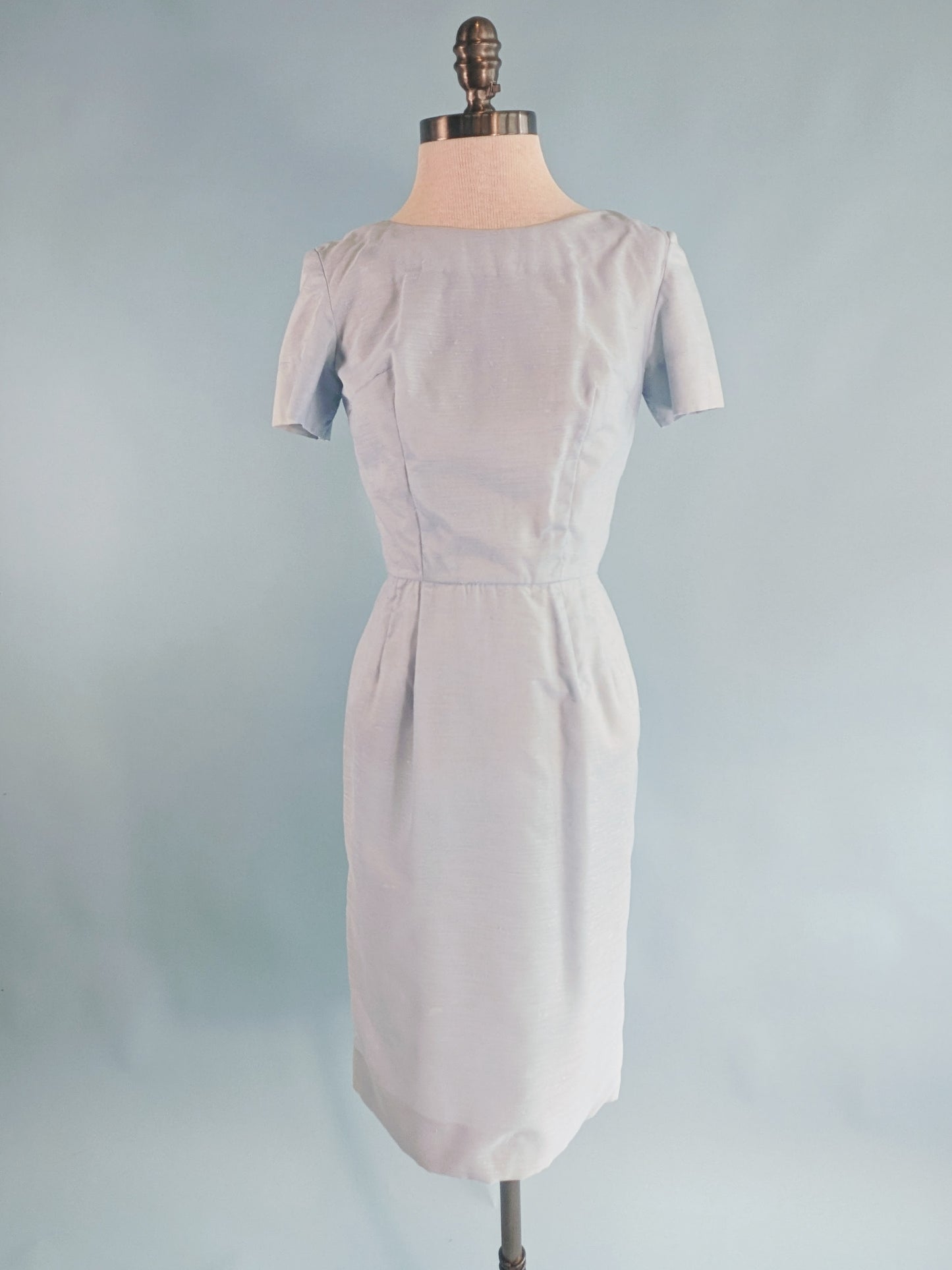 Vintage 1950s Powder Blue Occasion Dress