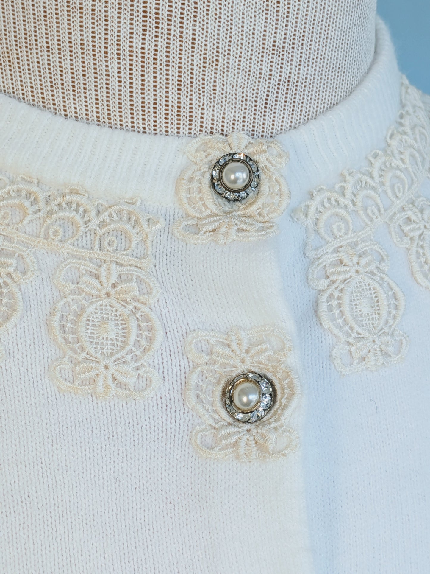 Vintage 1950s Lord & Taylor Bermuda Knit Cardigan
