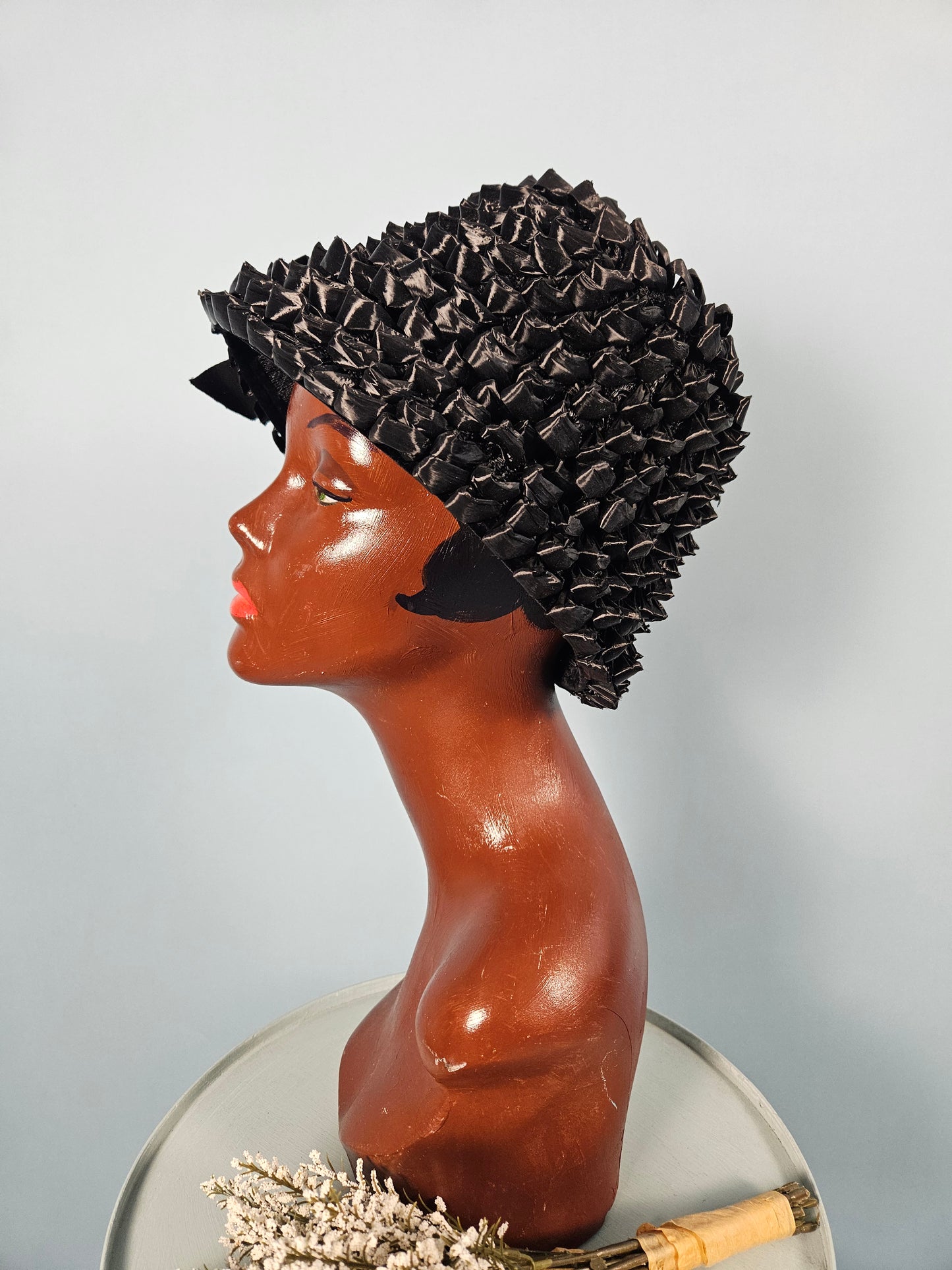 1960s Straw Bucket Hat | Union Made