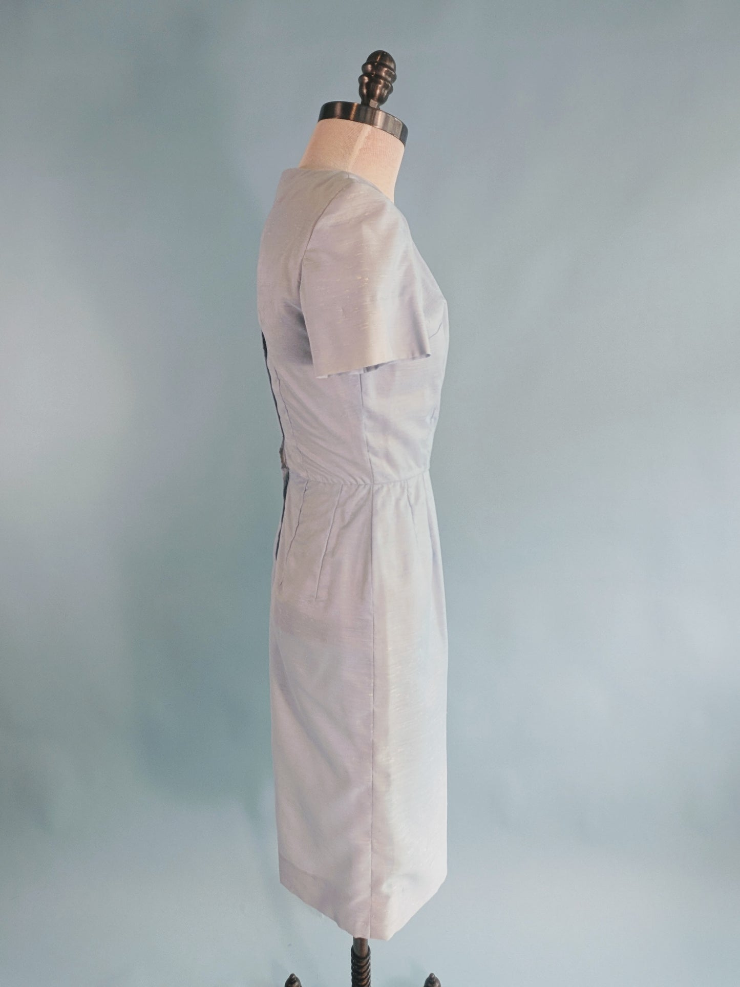 Vintage 1950s Powder Blue Occasion Dress