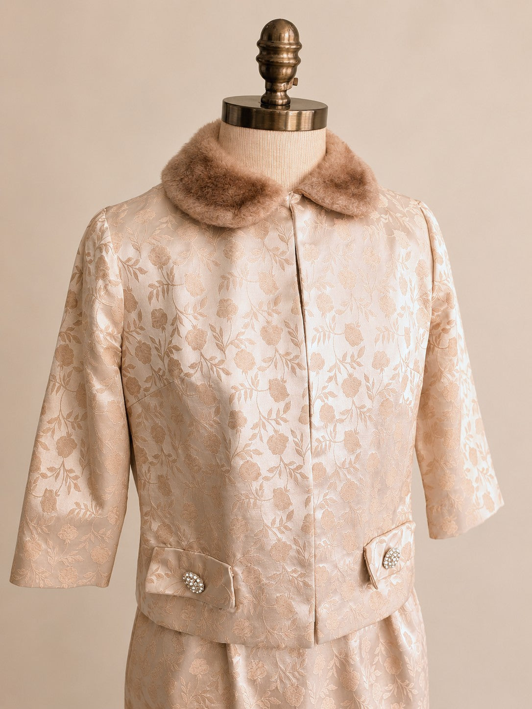 Vintage Mid-Century "Carol Craig" Brocade Ensemble