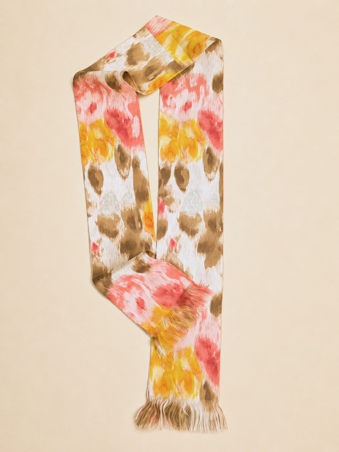 Vintage Mid-Century Floral Dress & Accessories Set
